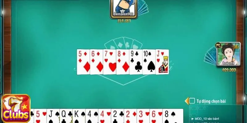 Cần nắm rõ quy trình trước khi xuống tiền cược Tiến lên miền Bắc